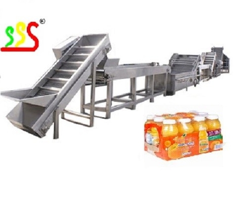 Apple Orange Banana Juice Beverage Production Line 50 Tons / Hour