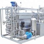 Water Cooled 500L Pasteurized Milk Processing Line Small Scale