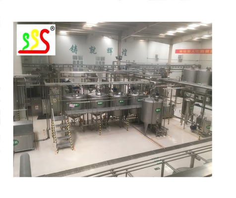 Semi Automatic Fruit Vegetable Processing Line With PLC Control System