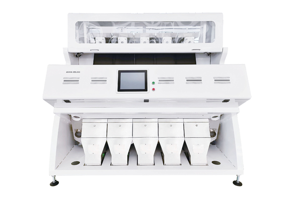 SSS high effect  high output 5 chute  Color Sorter Machine for maize/corn/ wheat/rice /beans/grains product line