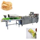 Touch Screen Flour Tortilla Equipment , 1400pcs/h Flatbread Making Machine