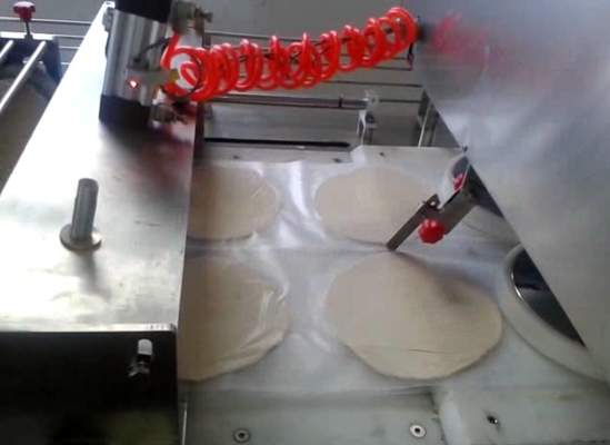 Industrial Scallion Pancake Paratha Making Machine 3000 - 10000 Pcs/H