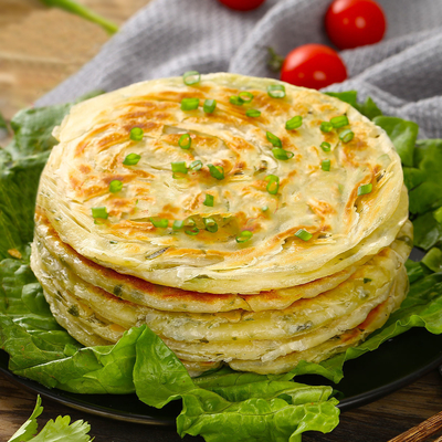 Industrial Scallion Pancake Paratha Making Machine 3000 - 10000 Pcs/H