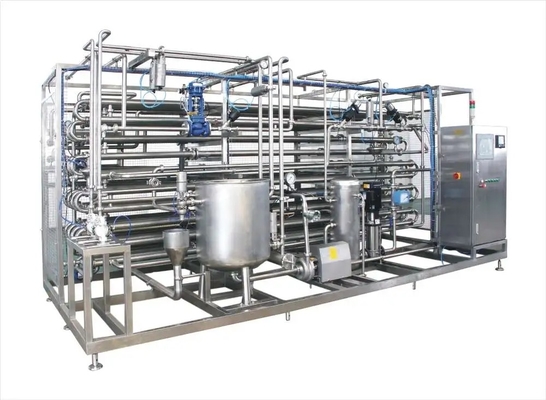 2t/H Plate Type UHT Sterilizer Machine For Milk Production