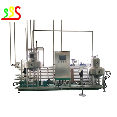 100L Per Hour UHT Sterilizer Machine Stainless Steel 304 Material