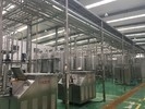 Uht Milk Dairy Production Line Fully Automatic Stainless Steel