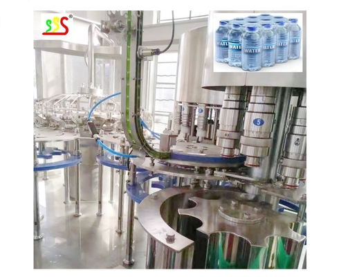 Drink Water Production Line Filling And Packaging Machines 3000 Bottles/H