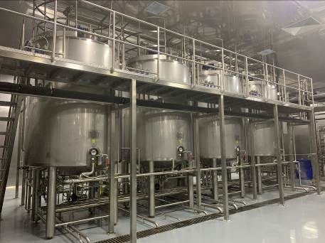 Fresh Milk Yogurt Dairy Production Line 1 - 100t/H