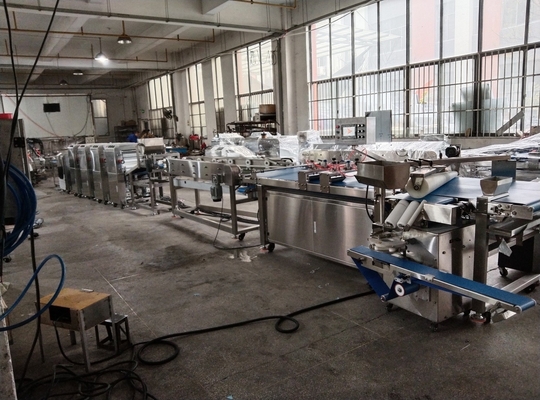 Full-Automatic Pita Bread Making Machine 2023 New Model 1000-3000pcs/Hour bread production line