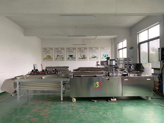 Small Size Tortilla Making Machine Touch Screen PLC Controlled