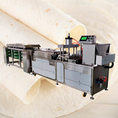 Tortilla Size Adjustable Flat Bread Flour Tortilla Making Machine Electric Heating