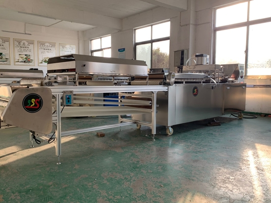 PLC Control Stainless Steel Tortilla Production Line Chrome Plating Roller Surface Treatment