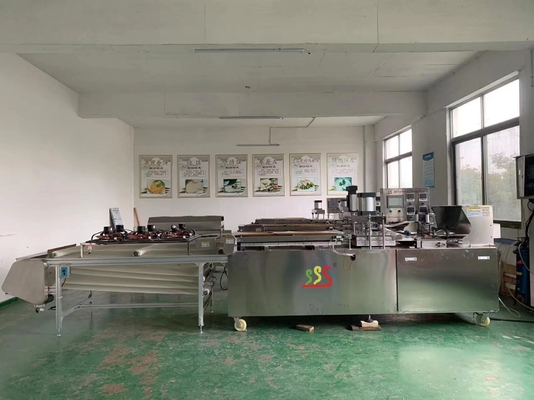 10 - 50mm Alloy Steel Tortilla Production Line PLC Control System 800 - 3000pcs/Hour