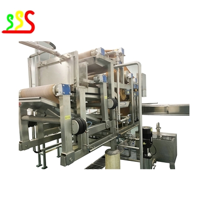 Stainless Steel Automatic Apple Processing System 380V 3000kg/H
