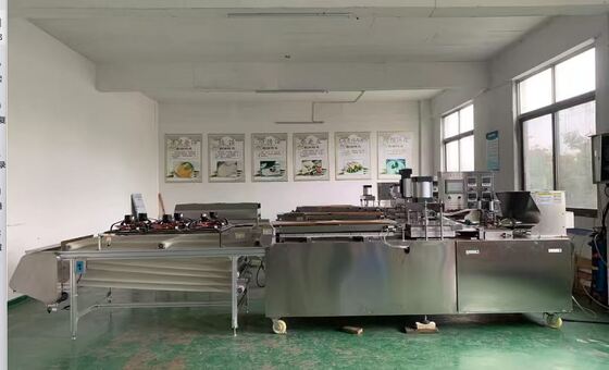 Automatic Roti Production Line with 35kg/hour Capacity, Stainless Steel Construction and PLC Control