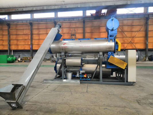 Fish Meal Plant with Less Than 10% Moisture Content and 50-200 KW Power Requirement for Aquafeed Production