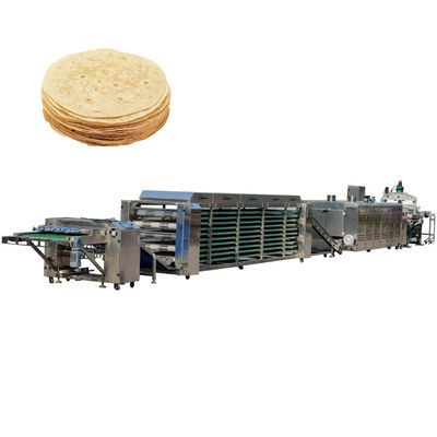 Alloy Steel Roller Pita / Tortilla Production Line 220V / 380V Voltage