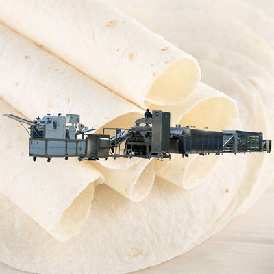 Temperature Controlled Tortilla Production Line With 700 - 3000 Pieces/H Capacity