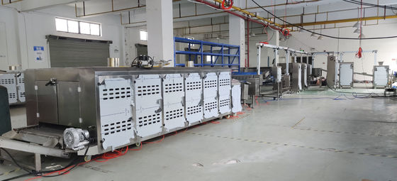 8 Inch Lavash Bread Automatic Line , 21kw Pita Bread Equipment
