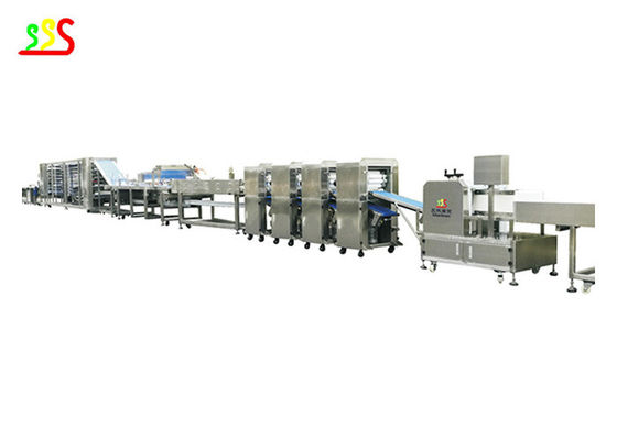 150g Paratha Production Line ,  6000pcs/h Paratha Making Machine