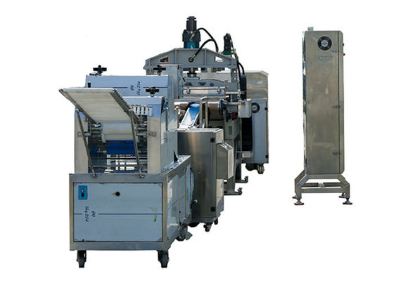 3800pcs/h Food Encrusting Machine , Electric Food Production Equipment