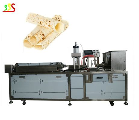 18 Inch Industrial Tortilla Maker Machine , 30cm Tortilla Processing Equipment
