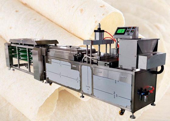 100g Stainlesss Steel 1000pcs/h Arabic Bread Making Machine