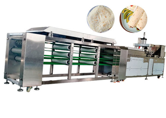 3600 Pcs/Hour Automatic Chapati Making Equipment With Touch Screen