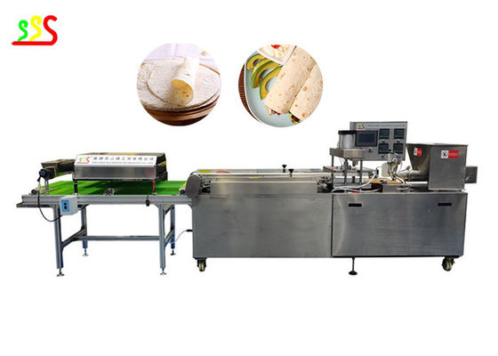 800pcs/H 300mm Corn Tortilla Production Line 304 Stainlesss Steel 70g