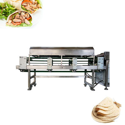 304 Stainless Automatic Flat Bread Tortilla Bread Machine 1400pcs/Hour