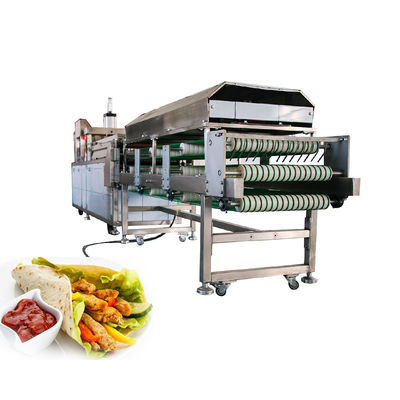 9 15 18 25cm Size Automatic Tortilla Making Machine Small Scale Production Line