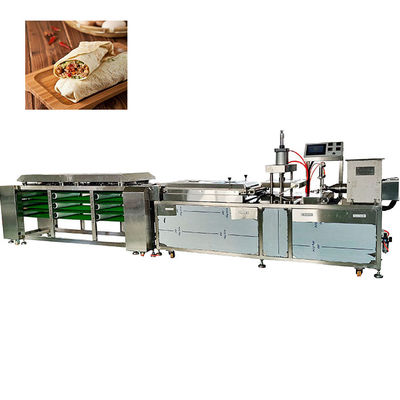 1300Pcs/Hour Stainless Steel Commercial Tortilla Machine With Two Heads