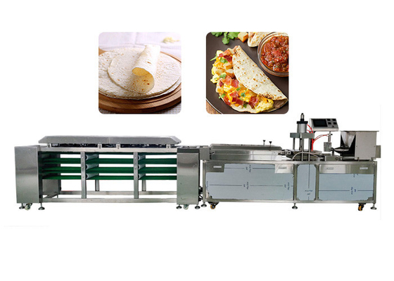 2000 Pcs/H Tortilla Production Line Small Scale With Two Extruders