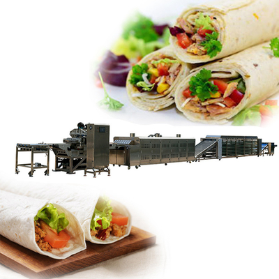 Full Automatic Flat Bread Making Machine With Double Head 304 SS