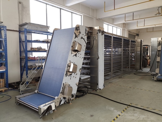 8-50mm Roller Width Pita Production Line Production Capacity 1000-7000 Pieces/h