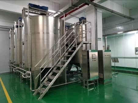 Aseptic Bag Packing Apple Puree Production Line 1 Ton Per Hour