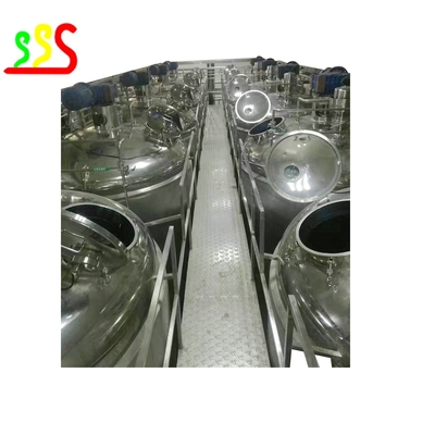 Aseptic Bag Packing Mango Pulp Production Line For Fruit 2t/H 220L
